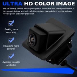 Backup Camera, Compatible with 2012 2013 Elantra L GL GLS Limited Sedan 4-Door 1.8L L4, Safety Reversing Parking Assist Reverse Cameras, Replace 95750-3X345 957503X105 Rear View Back Up Camera