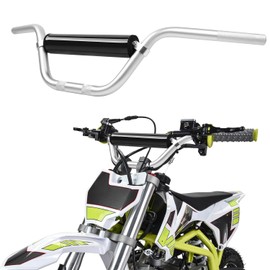 DREAMIZER Pit Bike Handlebar 7/8 Inch Motorcycle Universal Dirt Bike Handlebar with Crossbar Pad for YZF CRF RMZ KLX DRZ KXF EXC Motocross Enduro Quad ATV