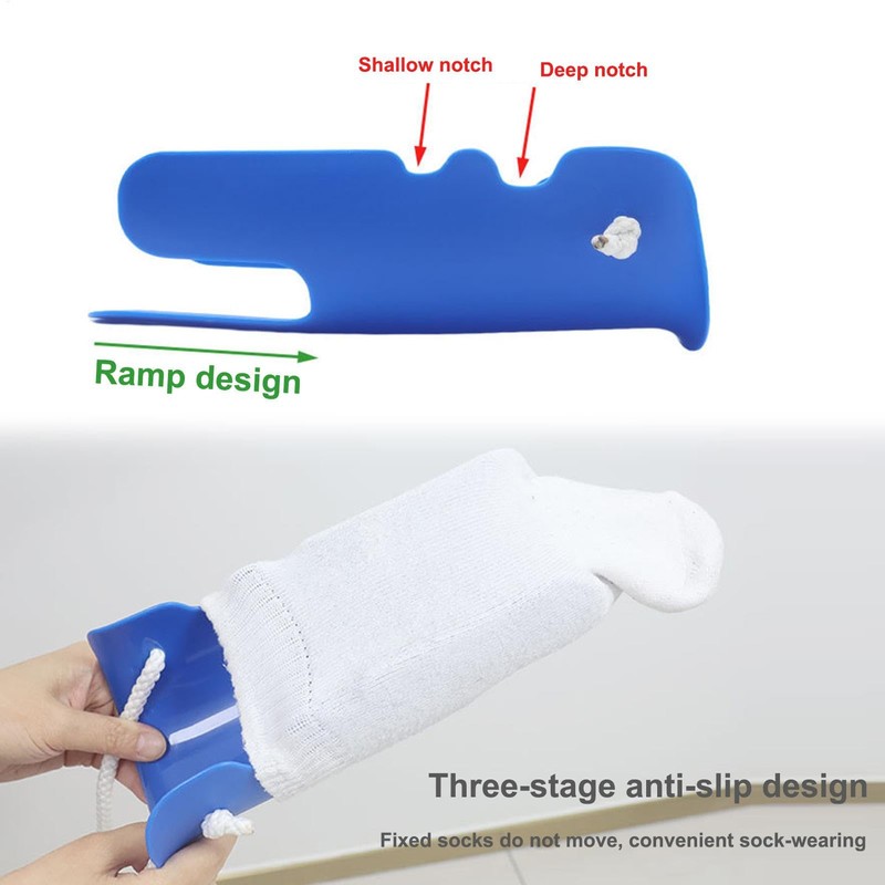 Sock Aid For Putting Onn Socks, Sock Aid, Handicapped Avoid