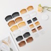LimCryspp 12-Piece French Small Hair Comb, Plastic-Toothed Decorated Hair Clip