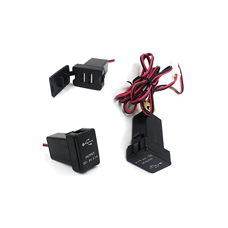 2 USB Ports, USB Connection Communication Panel, Power Socket, Smartphone