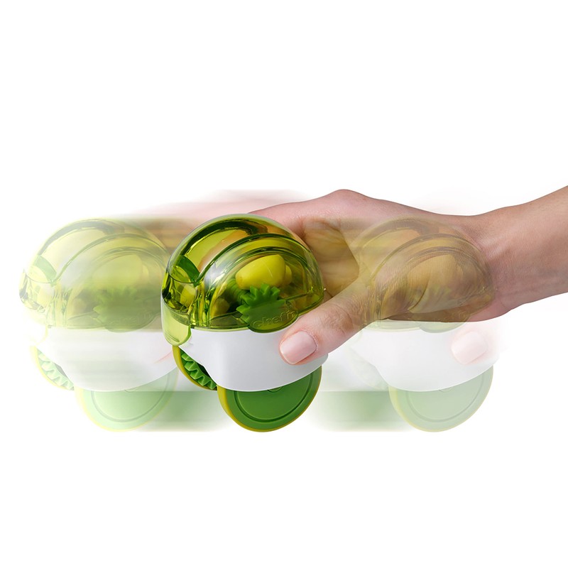 Chef'n 102-663-011 GarlicZoom Garlic Chopper, XL, Green