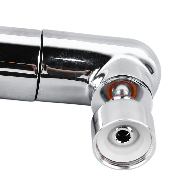 Waterfall Universal Faucet Extender Copper and ABS Anti Splashing Bathroom