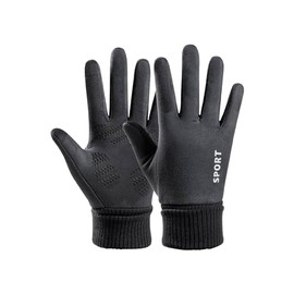 CLEPSIDRA® Guantes para Ejercicio de Tela Extra Suave. Guantes Hombre con Forro Termico para Uso Constante. Guantes Mujer Aptos para Usar Pantallas tactiles. Accesorios Deportivos. Unisex Gloves.