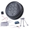 Black Gun Safe Lock Kit – Electronic Keypad with Solenoid