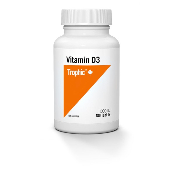 Trophic Vitamin D3 180 tablets