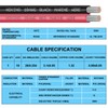 18 Gauge Marine Wire Include 18 AWG 50FT Red &