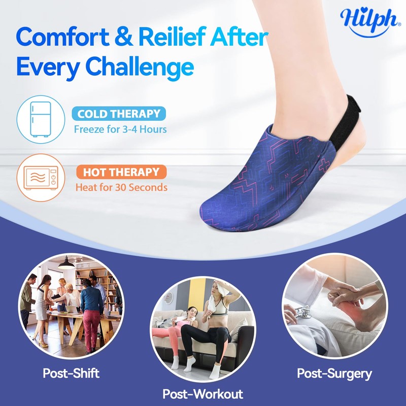 Hilph Foot & Toes Ice Pack Wrap for Broken Toes