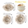 Bread Proofing Basket Liner Cloth, 6Piece 3 Sizes Round and