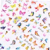 8 Sheets Women Nail Stickers Stickers Waterproof Stickers Nail Stickers