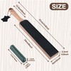 LEONTOOL Leather Strop Kit Double Sided Sharpening Paddle Block Sharpener