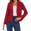 MINTLIMIT Womens Casual Blazer Jacket Long Sleeve Button Front Work