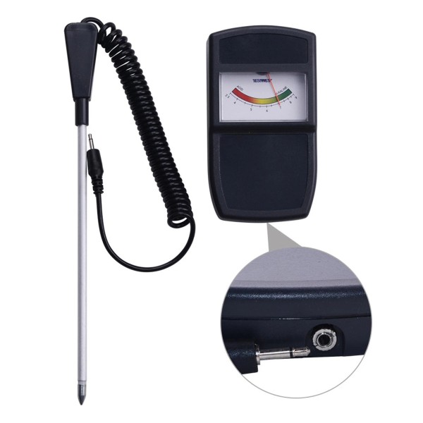 Unbranded Soil Acidity Meter PH Tester Gauge Tool With Probe