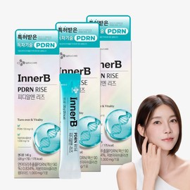 CJ Innerb Edible PDRN 150mg Collagen Mucin Cha Ye-ryeon's PDRNRIES, 3 boxes, 140g / CJ 이너비 먹는 PDRN 150mg 콜라겐 뮤신 차예련의 피디알엔리즈, 3박스, 140g