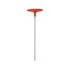 Eight 018L2.5H T-type Hex Spanner, Resin Handle, Long Type, 0.1 inch (2.5 mm), Single Item