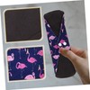 TOVINANNA 2sets Travel-friendly Sanitary Napkins Washable Reusable Lightweight for Household