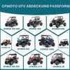 All Weather Protection UTV Cover 2-Seater Compatible with CFMOTO Uforce