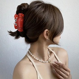 Crab pin, hairpin, hair clip, bun hairpin, hair, pin, pin, hair clip, hair accessories, half-up ponytail - Type: Crab clip, pin / 꽃게 집게핀 머리핀 헤어집게핀 올림머리핀 헤어 머리 핀 삔 헤어클립 헤어악세사리 반묶음 포니테일 - 종류:꽃게 집게핀