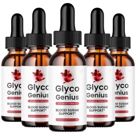 Glyco Genius (5 Pack) Glyco Genius – Glyco Genius Extra Strength All Natural Healthy Organic