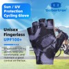Seibertron S.P.S.G-3 Unisex Half Finger UPF100+ Sun/UV Protection Breathable Cycling