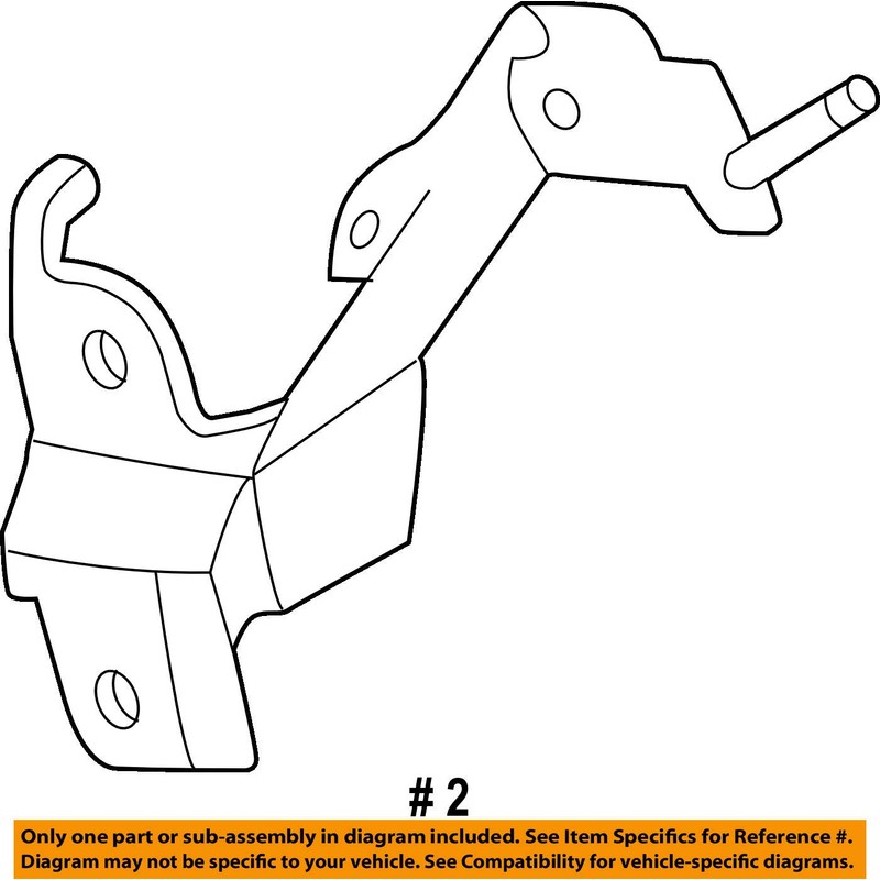 Nissan 11710-ZN50A Alternator Bracket