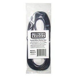 Super Antenna MR6060 SuperWire Radial Set for HF Vertical Antennas 60m 5MHz Band ham Radio MP1 Ground Plane