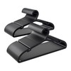 ABHENG 80 Pack Clothes Hangers, Non Slip Plastic Coat Hangers,