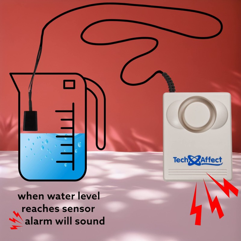 Water Leak Detector - Flood Water Level Sensor Detectors -