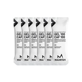 6x Maurten Gel 100 Caf 100 - Energy Gel with 100mg Caffeine & 25g Carbs