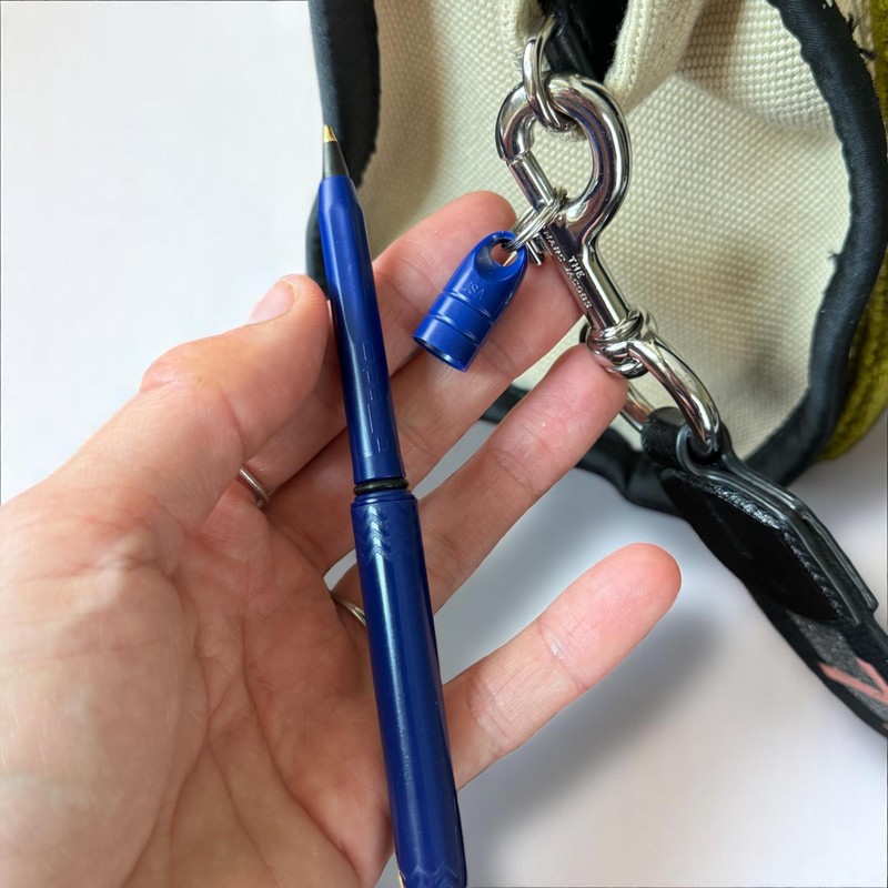 Pokka USA Made pen 3 Pack with keychain Dock, attaches