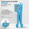 3-Pack Coaxial Cable Stripper Tool, Fiber Optic Cable Stripper for