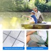 2 Pieces Folding Seat Mat Sit Pad Set with Storage
