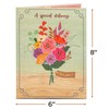 Frndly by Paper Love Vintage Flower truck Pop Up Card