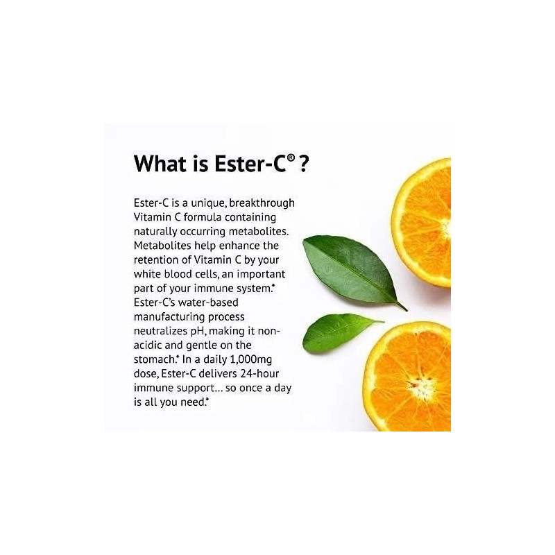 VITA PHARMA Timed Release Ester C 1500mg 30 Tablets |