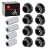 Rear Shock Absorber Bushings Sleeve Kit 8Pcs For Polaris Ranger