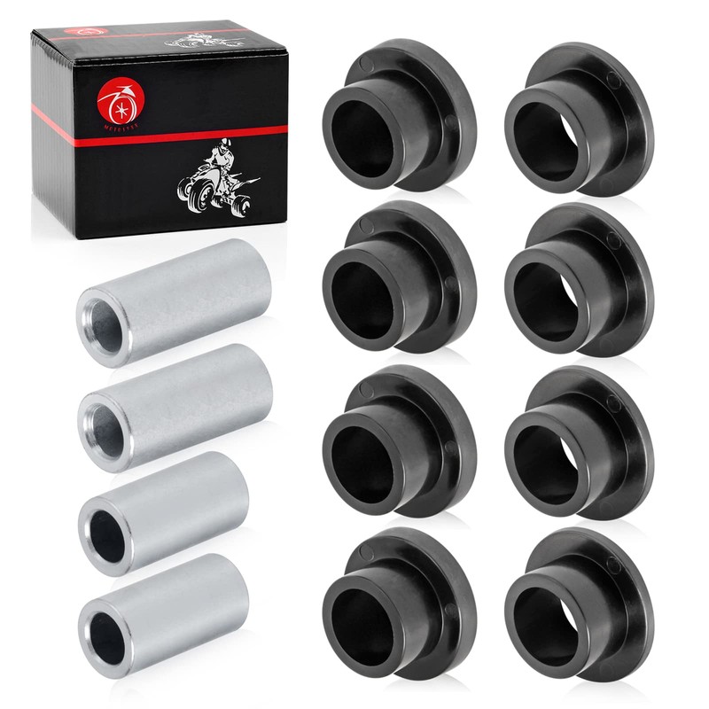Rear Shock Absorber Bushings Sleeve Kit 8Pcs For Polaris Ranger