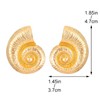 Stocking Stuffers Conch Sell Earrings Chunky Gold Stud Earrings for