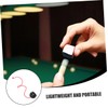 BESPORTBLE Billiards Pool Chalk Holder with Mini Tip Case Rubber
