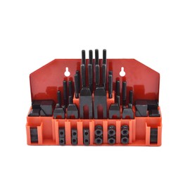 58 Pcs Pro-Series 1/2" T-Slot 3/8"-16 Stud Clamping Kit Fit for Bridgeport Mill
