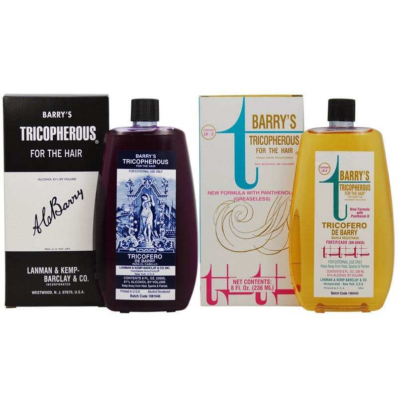 LK Barry's Tricopherous for the Hair Greaseless + liquid regular