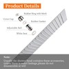 Derpras 16 Inch Square Rain Shower Head, 304 Stainless Steel,