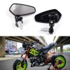 JMTBNO UNIVERSAL Motorcycle Rearview 7/8"Handle Bar Mirrors For 2019 Honda
