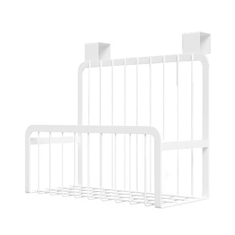 Basket With Hook Grid Storage Basket Hang It Behind A