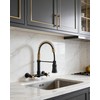 Wall Mount Kitchen Faucet, 8 Inch Center Wall Mount Faucet