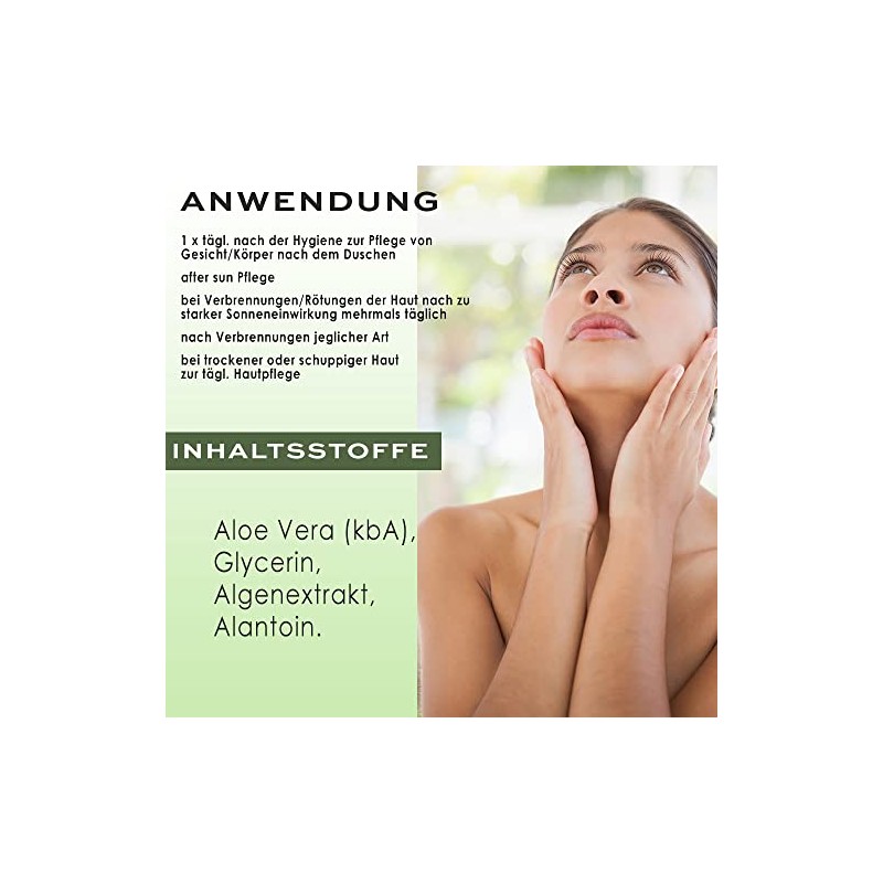 CristinenMoor Aloe Vera Hautgel 250 ml