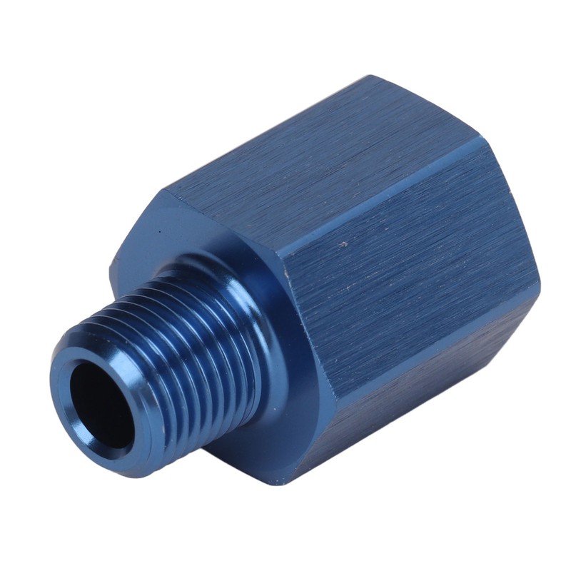 1Pair Pipe Fitting Adapter Blue Perfect Sealing Rustproof 1/8 NPT