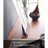 Yamazaki 6141 God Card Stand, Brown, Approx. W 9.8 x