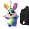 Easter Bunny Ornaments - Bunny Dangling Ornament - Spring Keychain