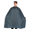 BD Barber Diamond Grid Barber Cape - Snap Closure, Water-Resistant,
