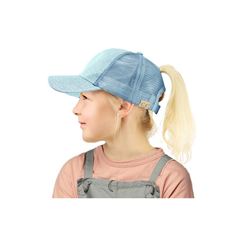 C.C Kids 2-5 Ponycaps Messy Buns Ponycaps - Gorra de